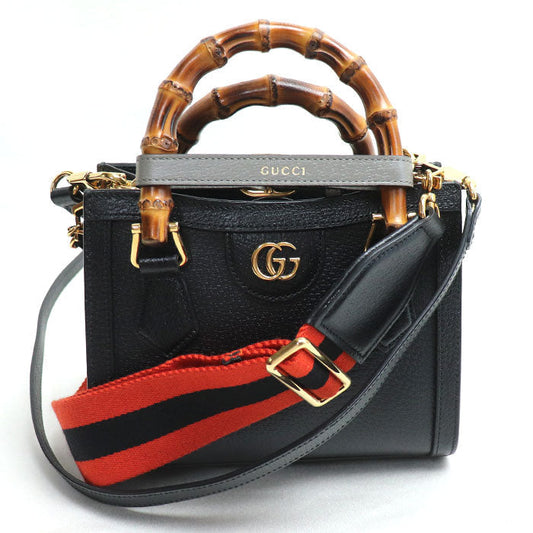 Gucci Diana Leather 2way Tote Bag