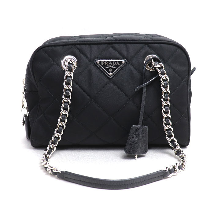 Prada Tessuto Impuntu Nylon Shoulder Bag