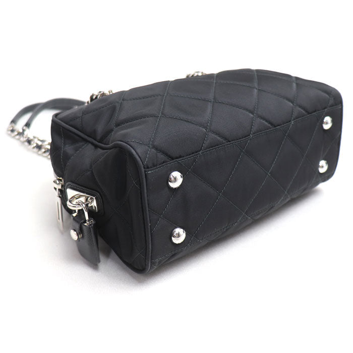 Prada Tessuto Impuntu Nylon Shoulder Bag
