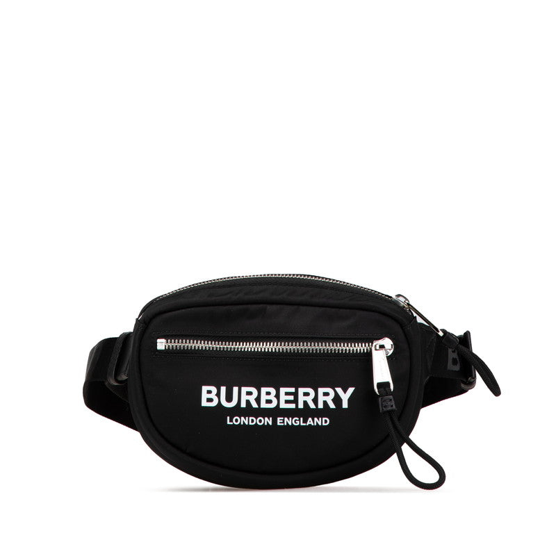 Burberry Logo Print Nylon Waist Bag