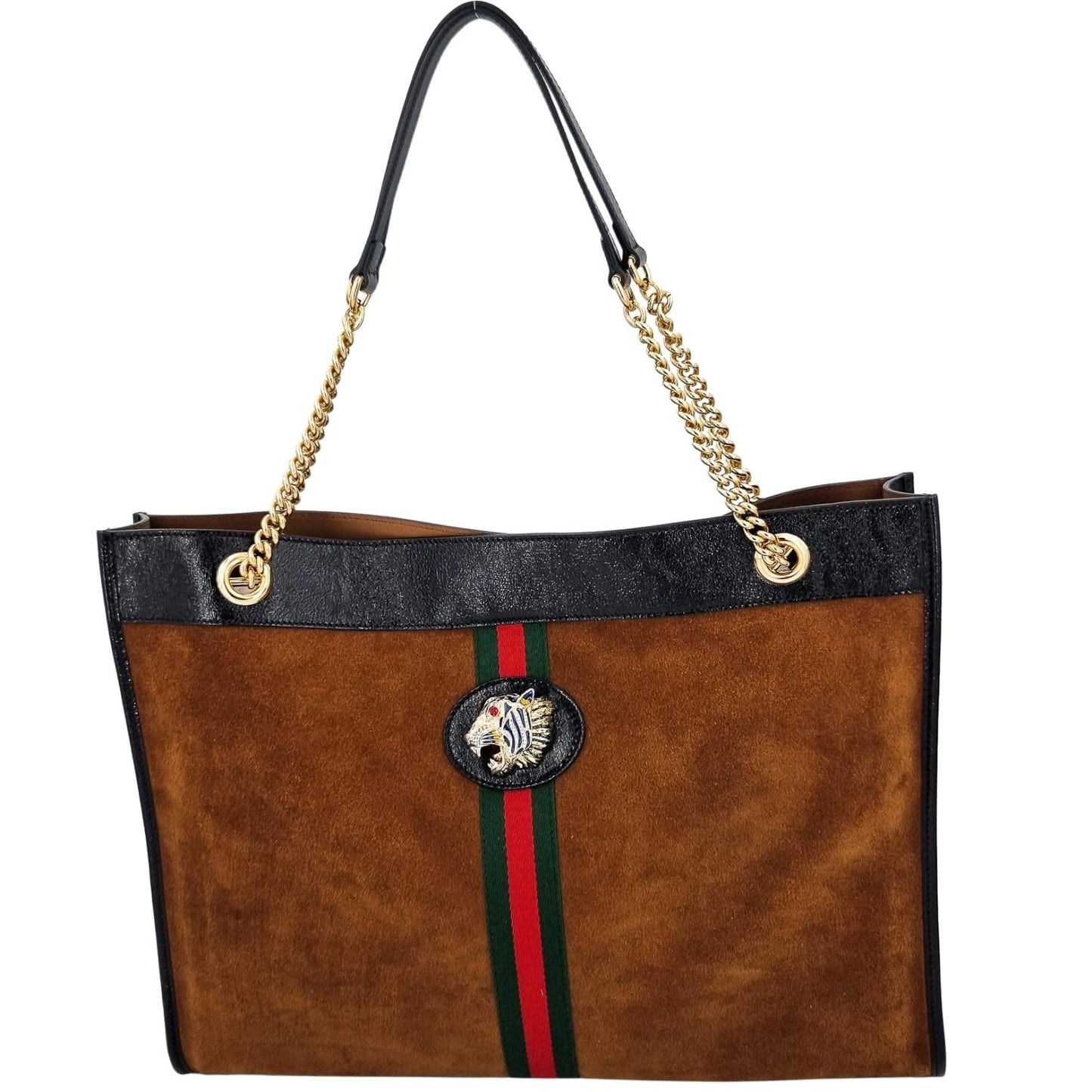 Gucci Brown Suede Tote