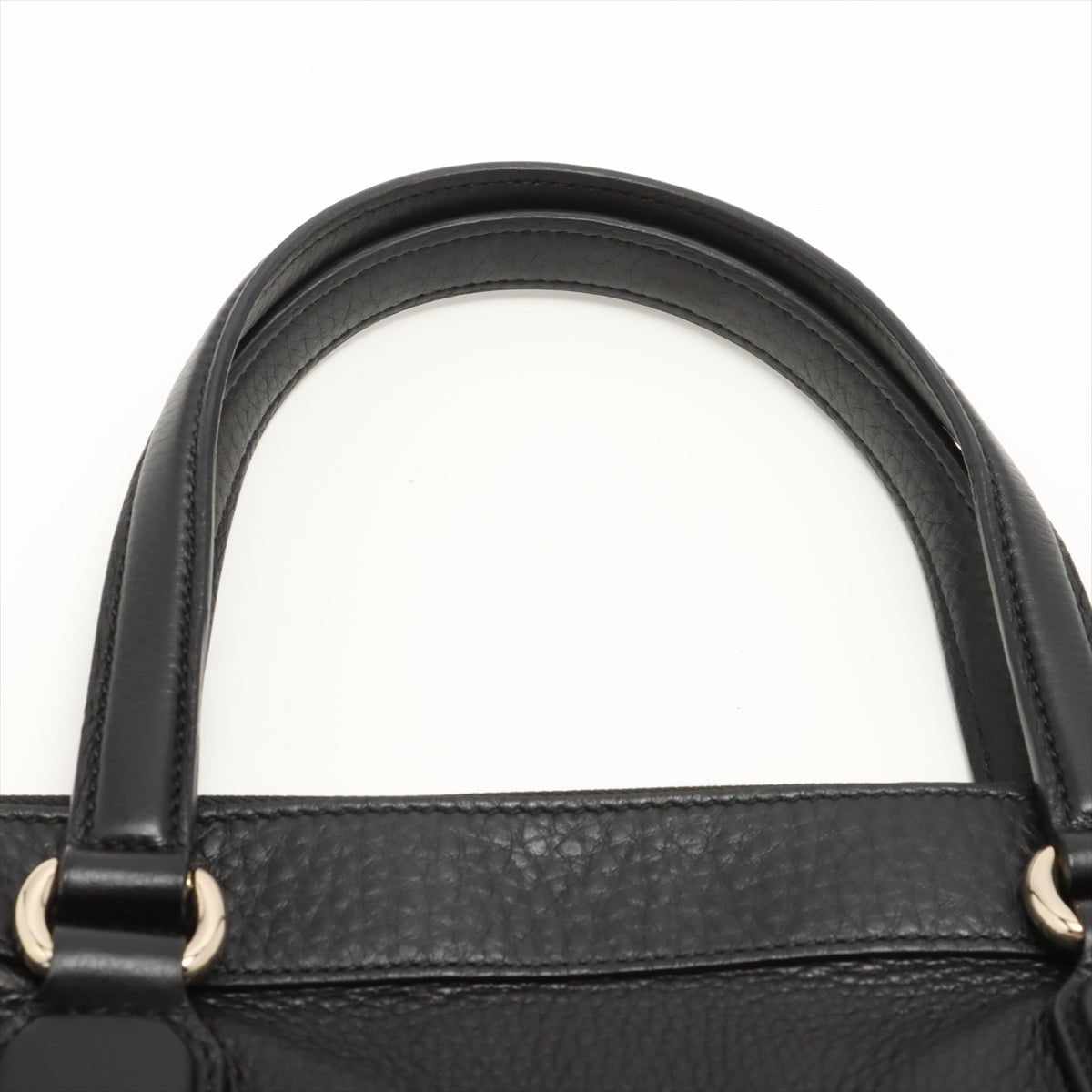 Gucci Soho Black Leather Tote Style 2