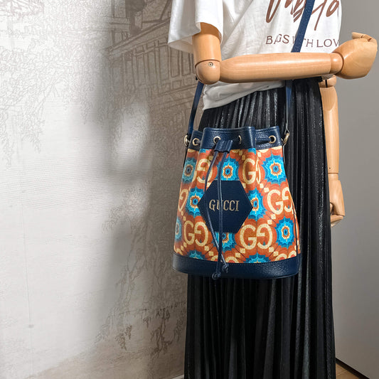 Gucci Leather Canvas Crossbody Style 11