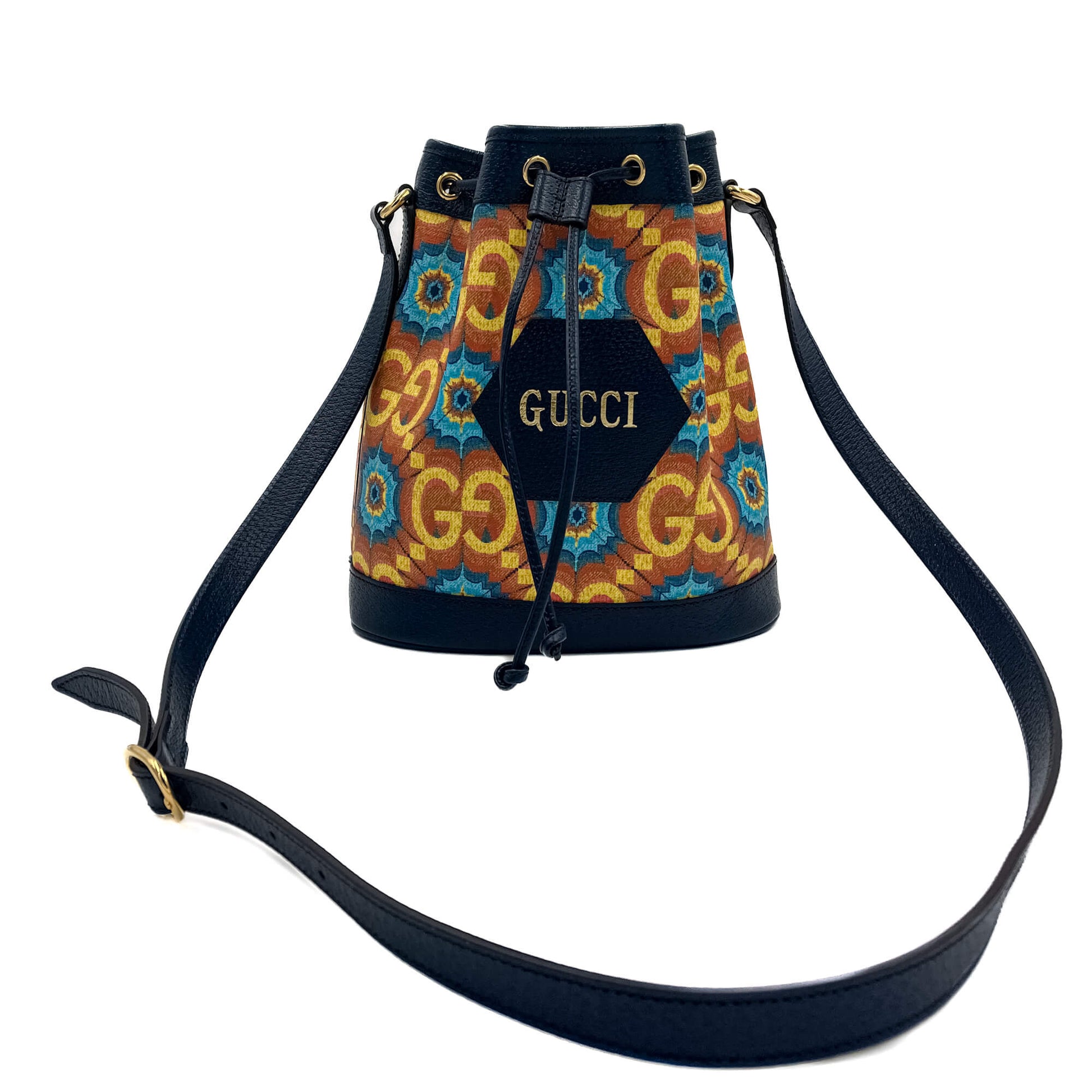Gucci Leather Canvas Crossbody Style 11