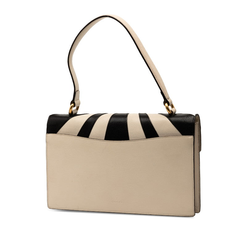 Gucci Ribbon Tiger Leather 2way Bag