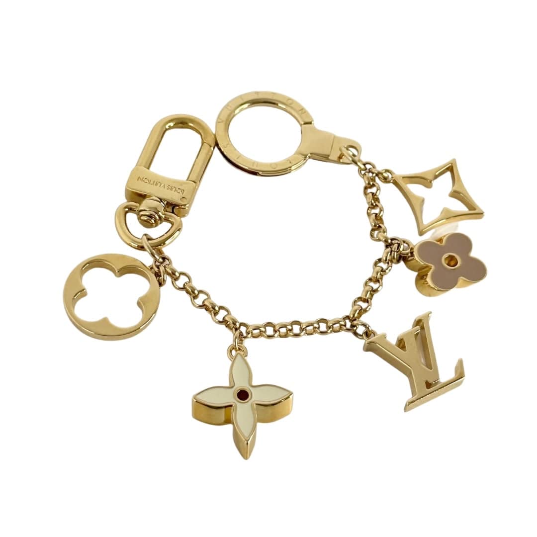 Louis Vuitton Fleur de Monogram Bag Charm Chain