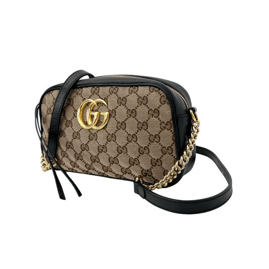 Gucci Monogram Chain Leather Tote