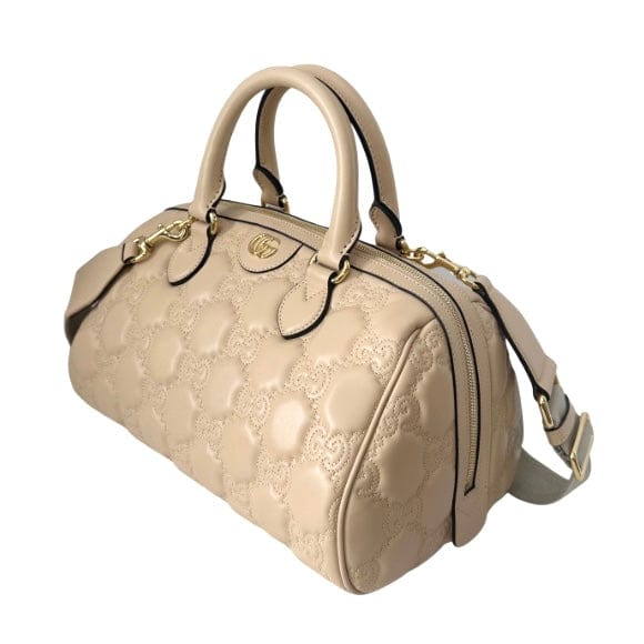 Gucci Monogram Leather Canvas Crossbody