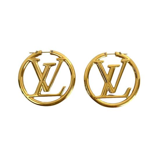 Louis Vuitton Louise Hoop GM Earrings