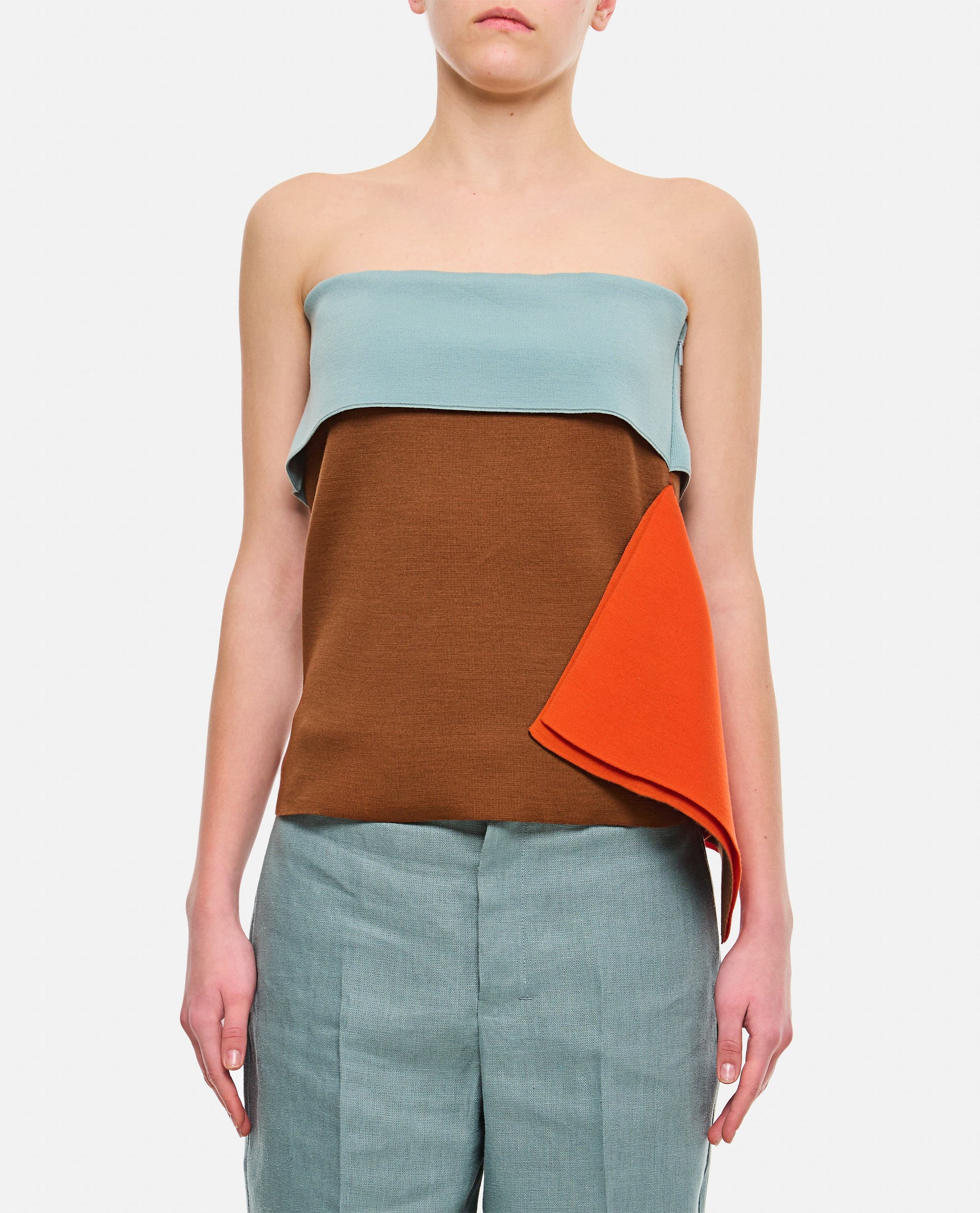 Fendi Women Strapless Top