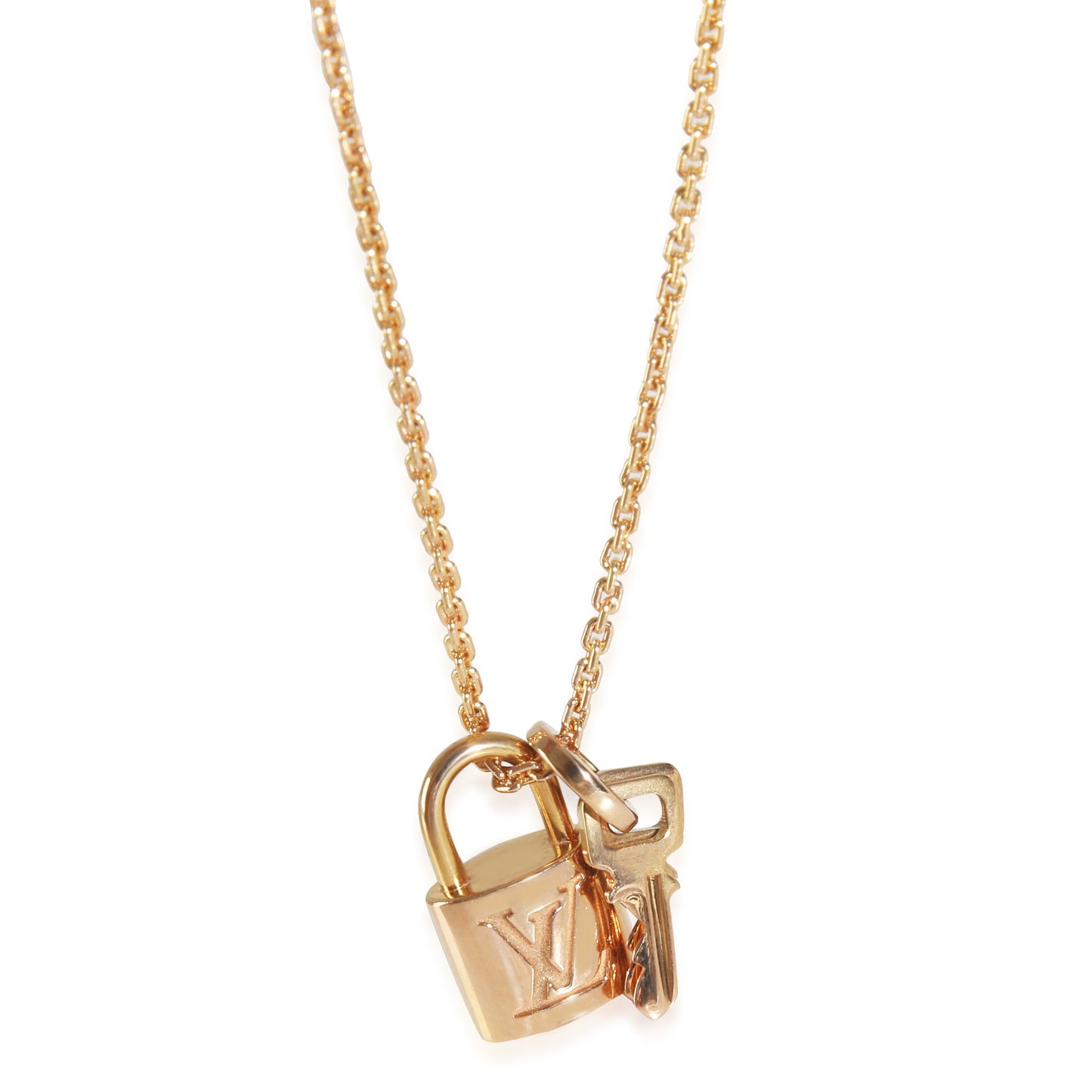 Louis Vuitton Yellow GoldLockit Pendant