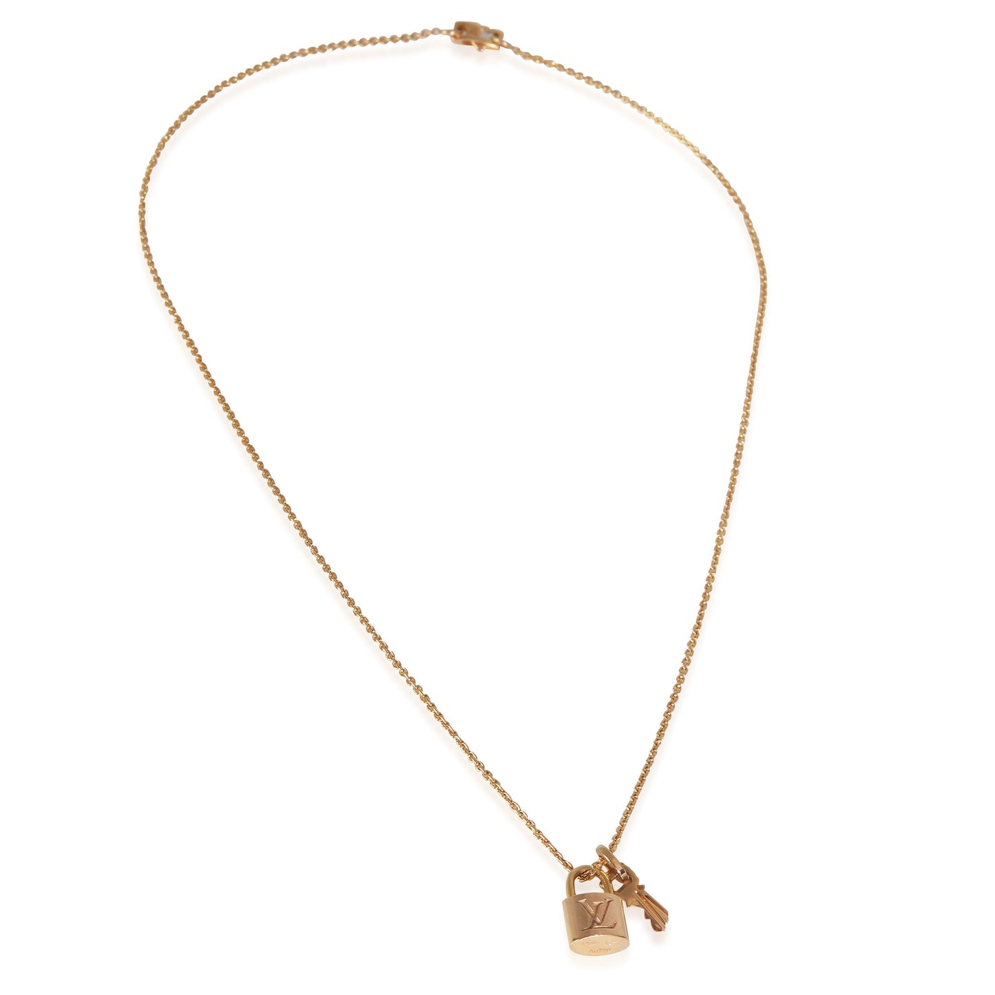 Louis Vuitton Yellow GoldLockit Pendant