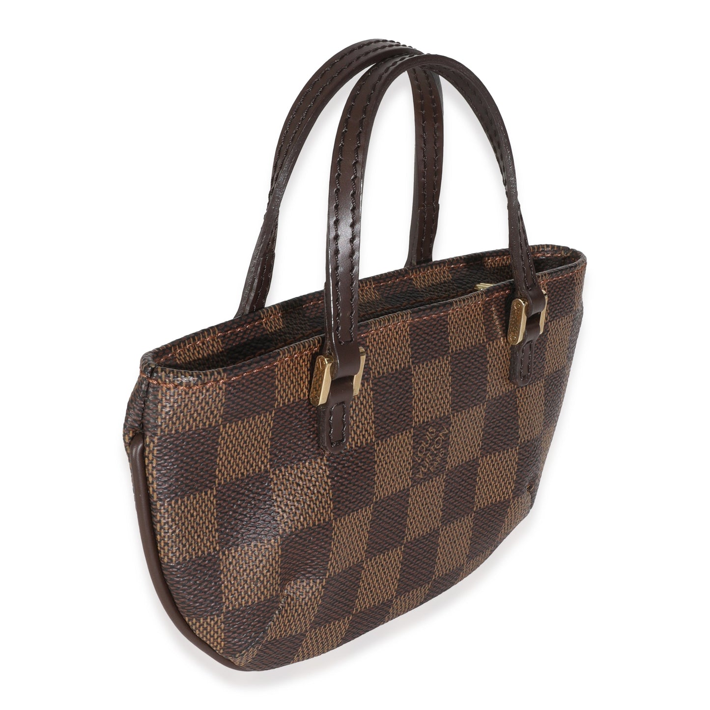  Louis Vuitton Damier Ebene Canvas Manosque GM Pochette