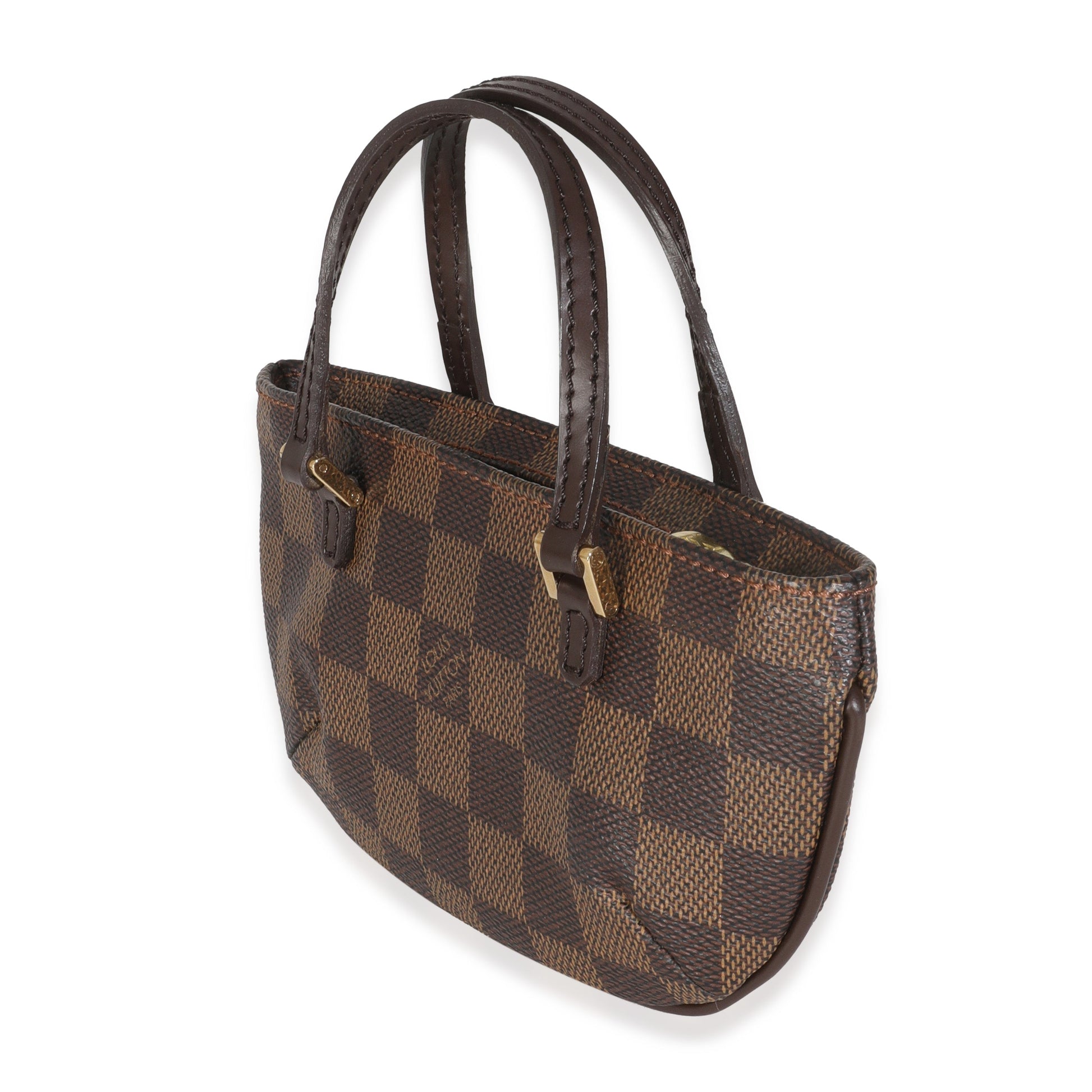  Louis Vuitton Damier Ebene Canvas Manosque GM Pochette