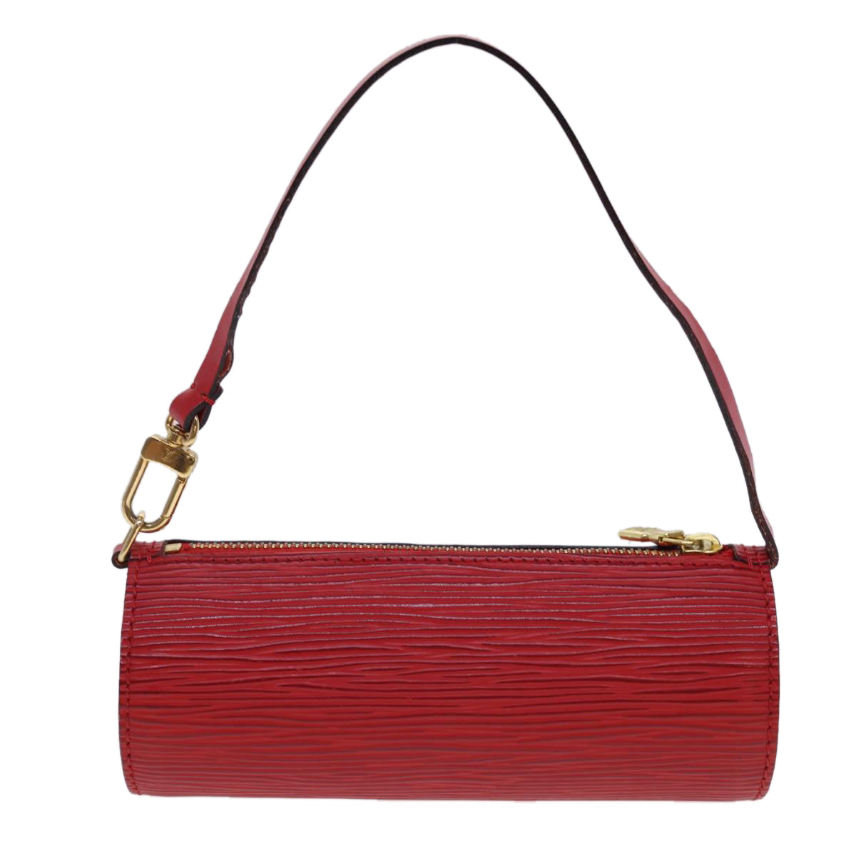 LOUIS VUITTON Epi Soufflot Pouch Accessory Pouch Red LV tb612