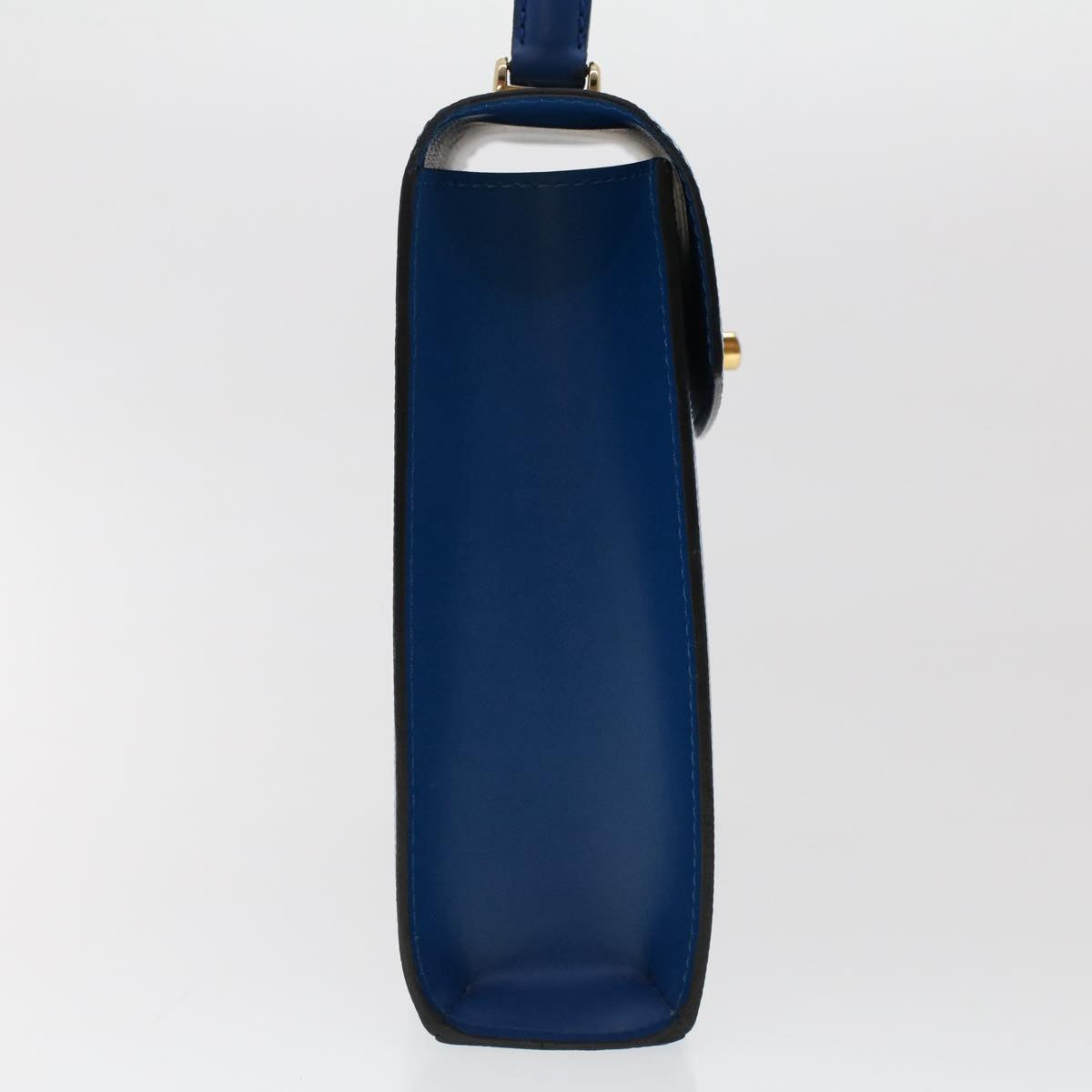 LOUIS VUITTON Epi Malesherbes Hand Bag Blue LV Auth tb794