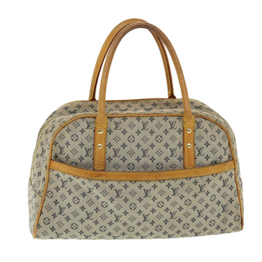 LOUIS VUITTON Monogram Mini Marie Hand Bag Blue M92003 LV th3505
