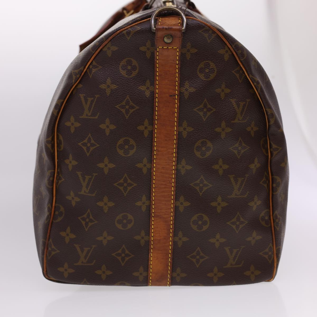 LOUIS VUITTON Monogram Keepall Bandouliere 55 Boston Bag M41414 LV th3550