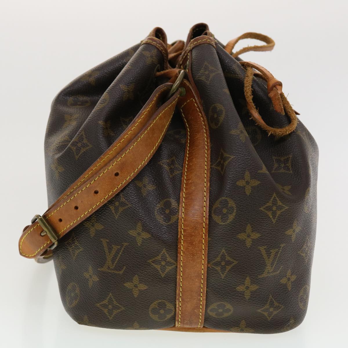LOUIS VUITTON Monogram Petit Noe Shoulder Bag M42226 LV th3590