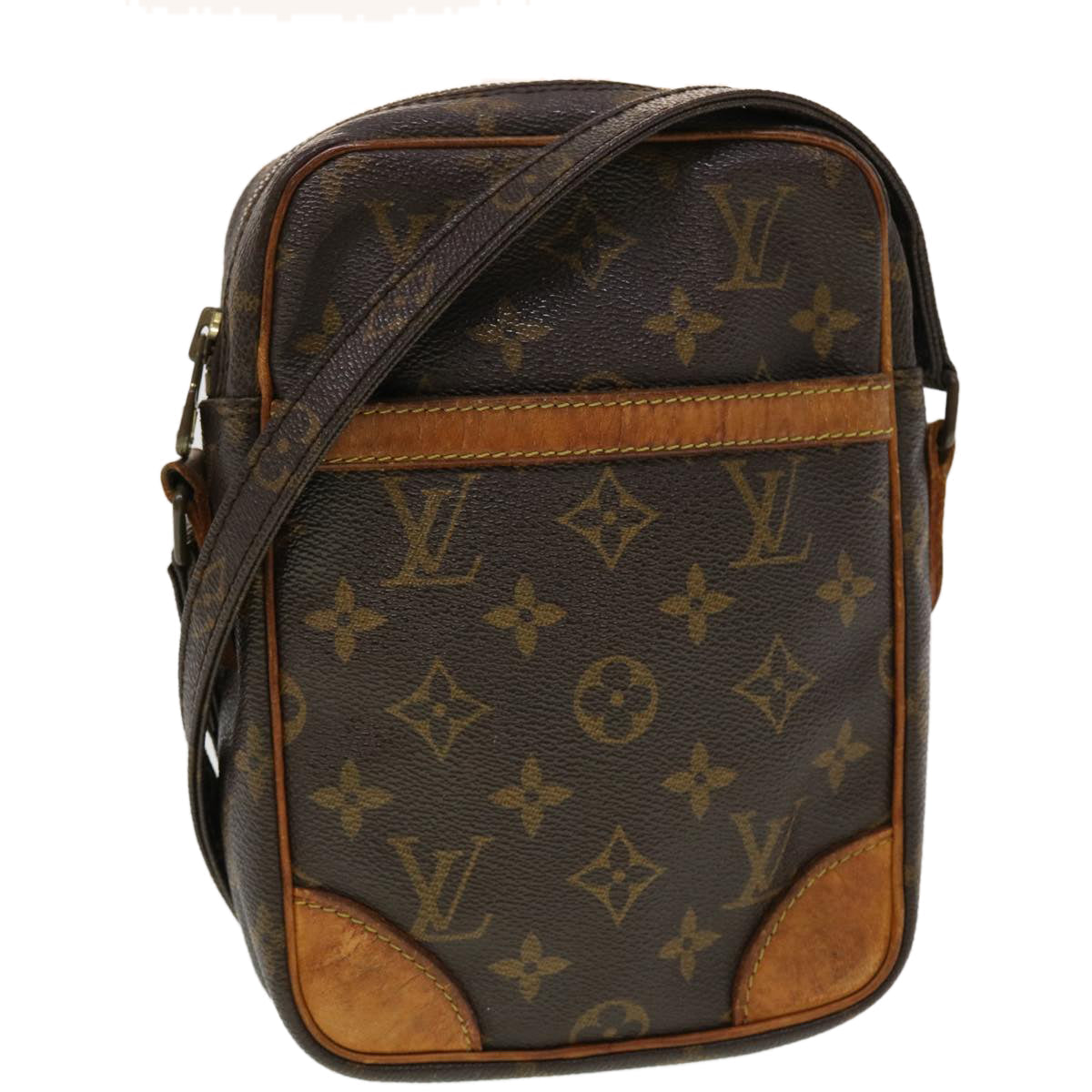 LOUIS VUITTON Monogram Danube Shoulder Bag M45266 LV Auth th3724