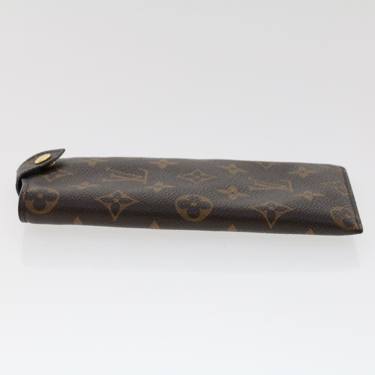 LOUIS VUITTON Monogram Etui Lunette MM Glasses Case LV th3787 Handbag