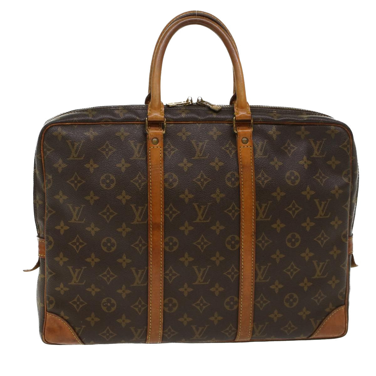 LOUIS VUITTON Monogram Porte Documents Voyage Business Bag LV th3799