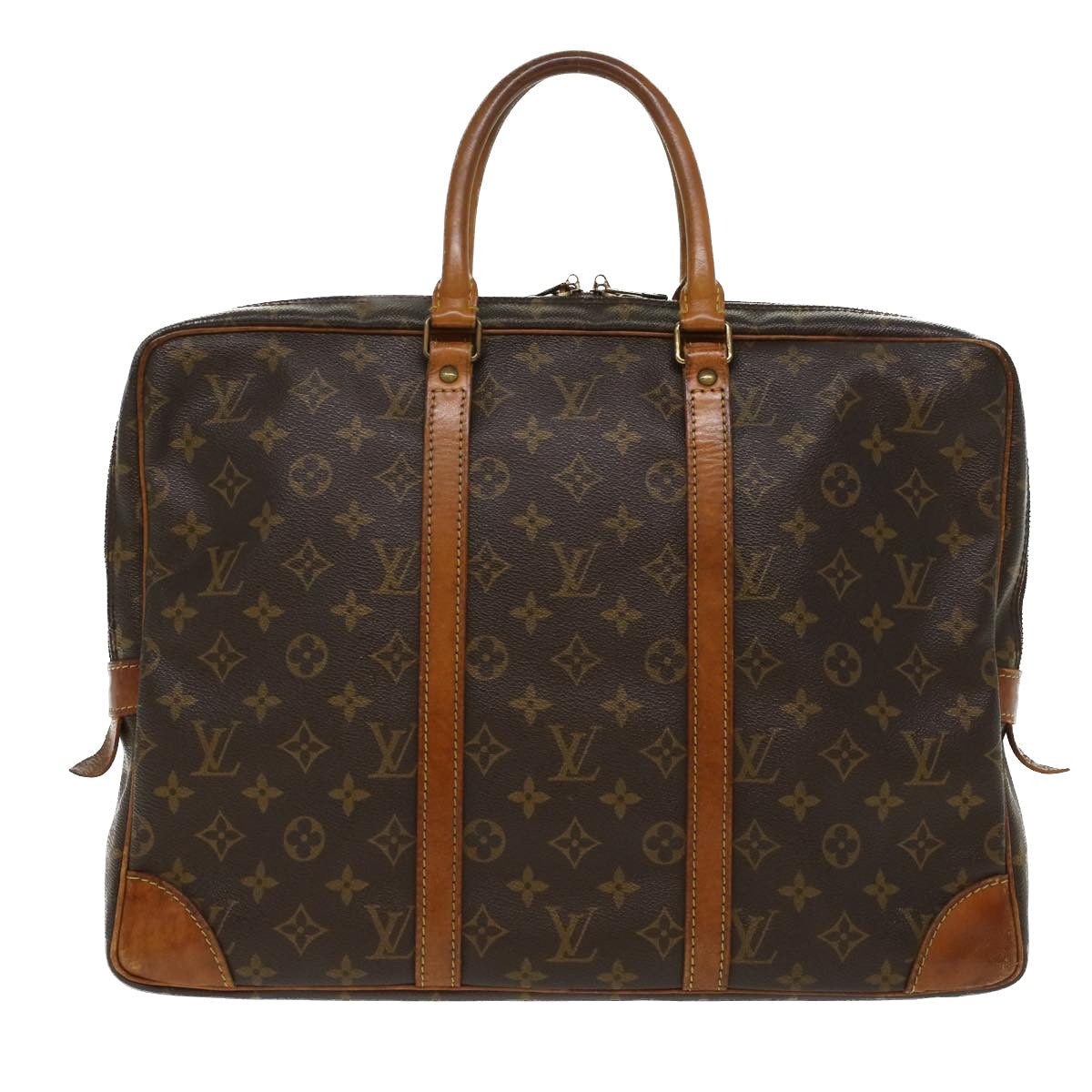 LOUIS VUITTON Monogram Porte Documents Voyage Business Bag LV th3799