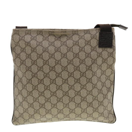 Gucci Leather Canvas Shoulder Bag