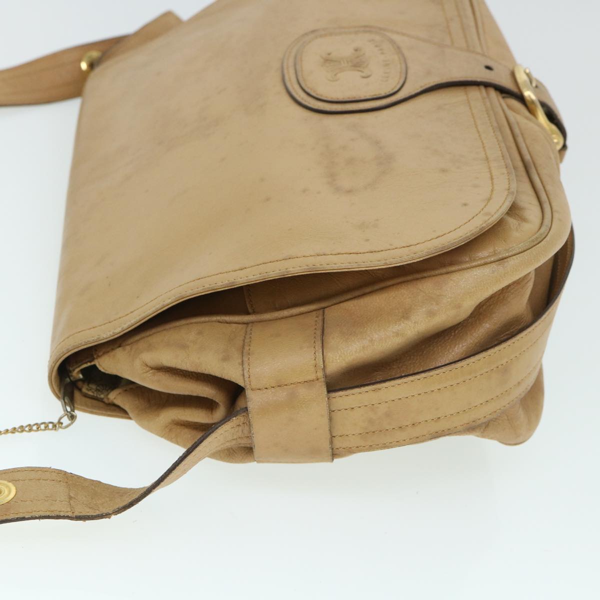 Luxury CELINE Shoulder Bag Beige ti1236