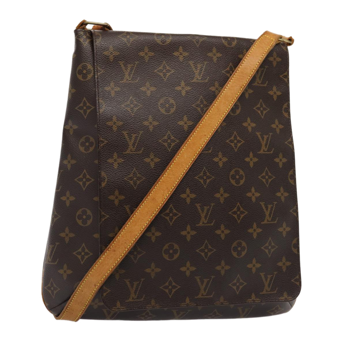LOUIS VUITTON Monogram Mtte Shoulder Bag M51256 LV Auth ti1793