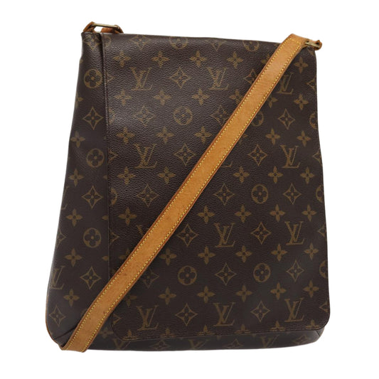 LOUIS VUITTON Monogram Mtte Shoulder Bag M51256 LV Auth ti1793