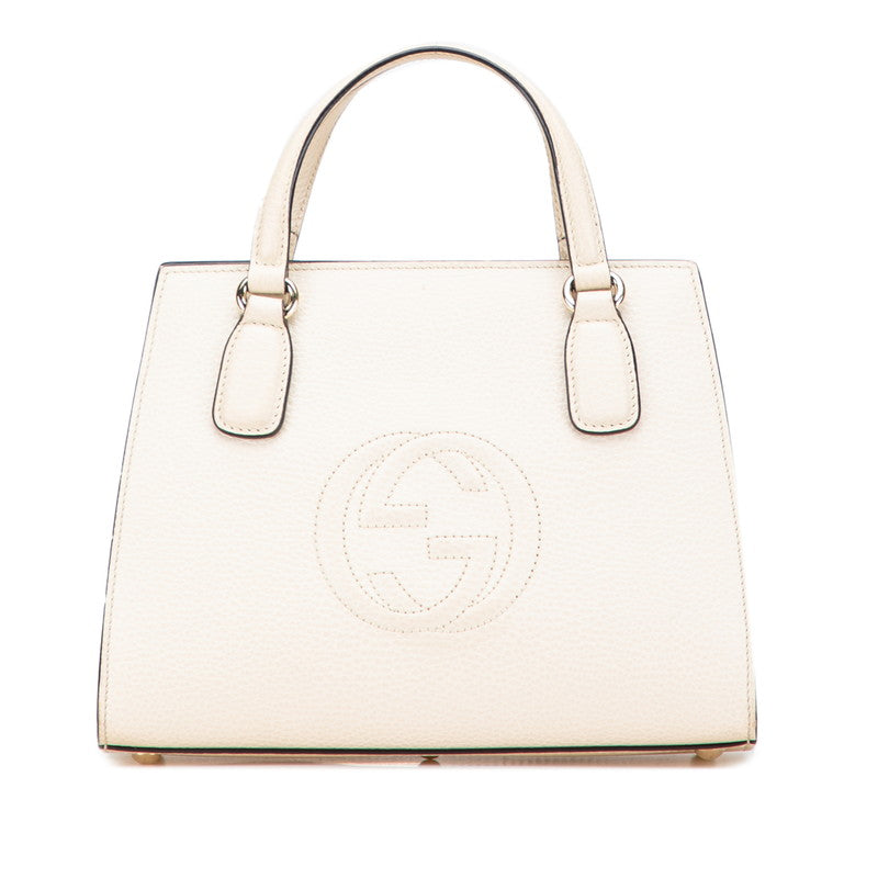 Gucci Soho Interlocking G Leather Handbag