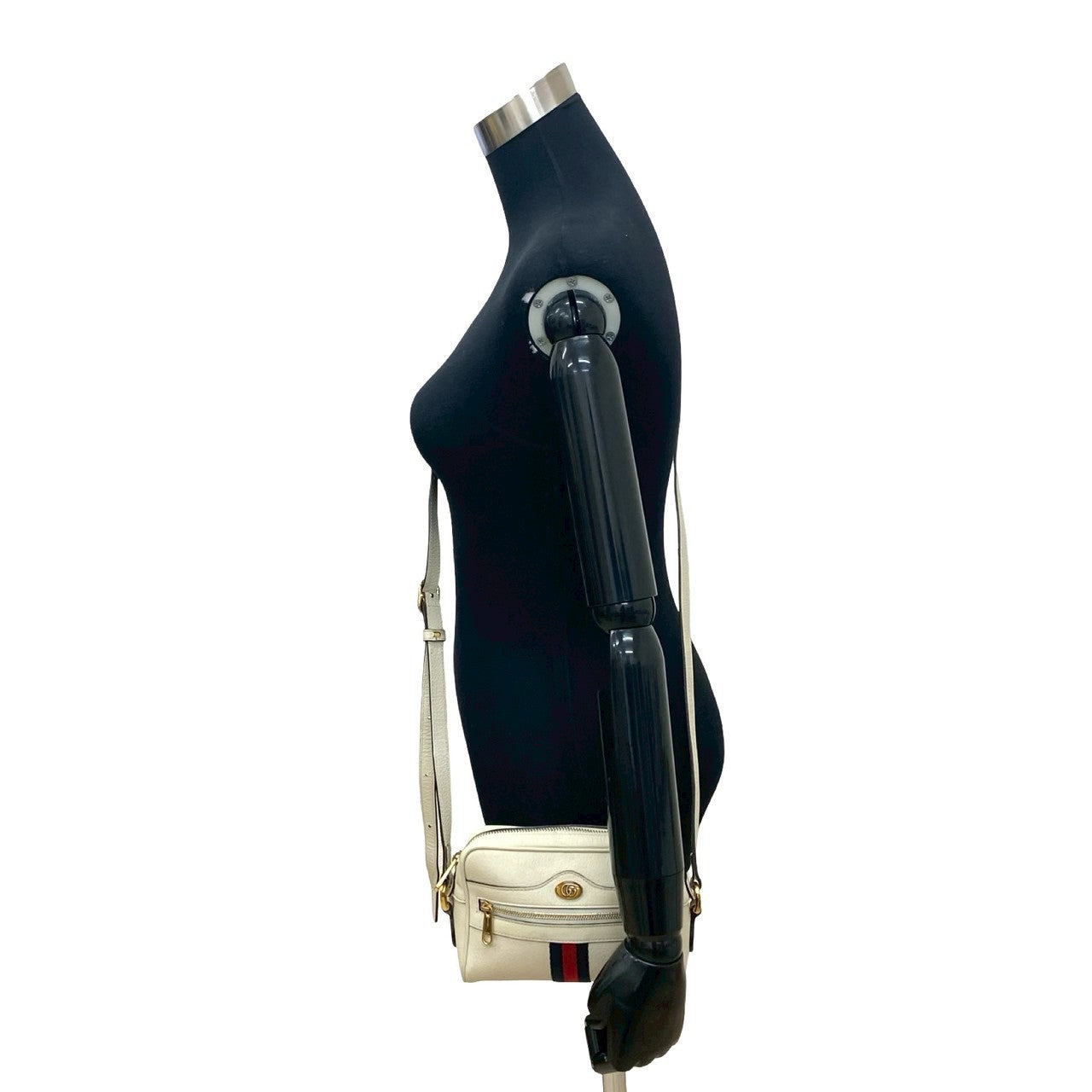 Gucci Ophidia Leather Mini Shoulder Bag