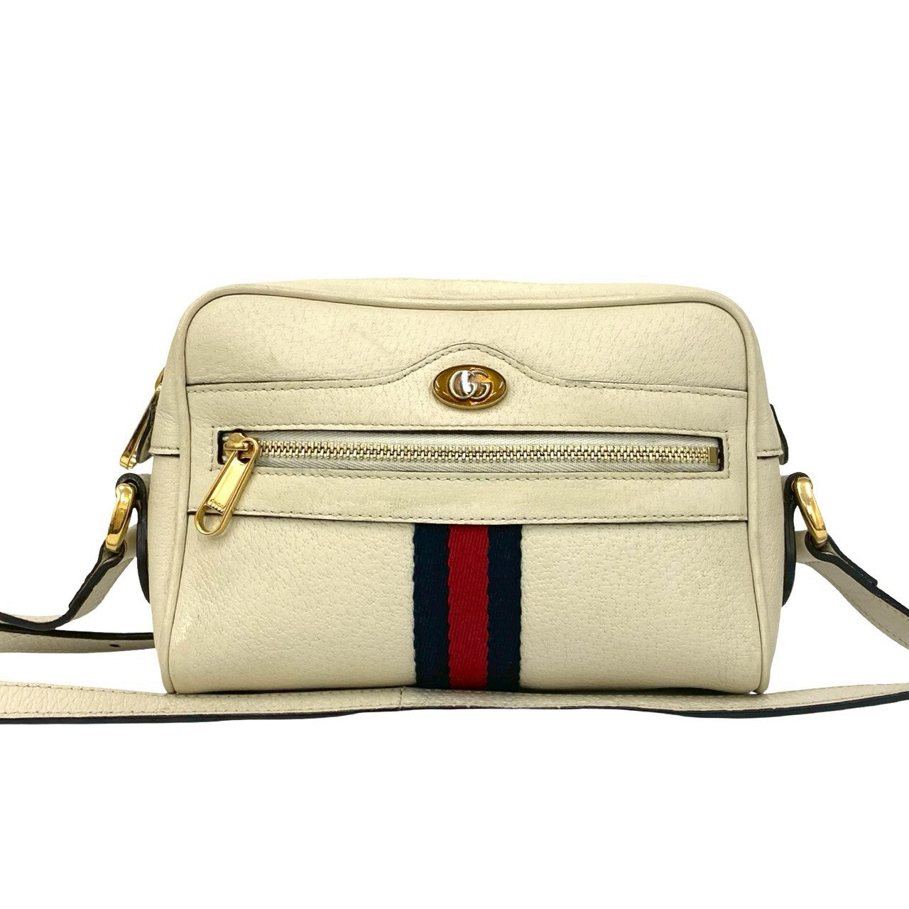 Gucci Ophidia Leather Mini Shoulder Bag