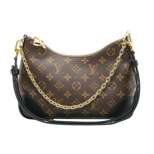 Louis Vuitton Black Monogram Canvas Boulogne NM