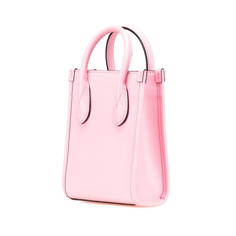 Gucci Bananya Leather 2way Handbag