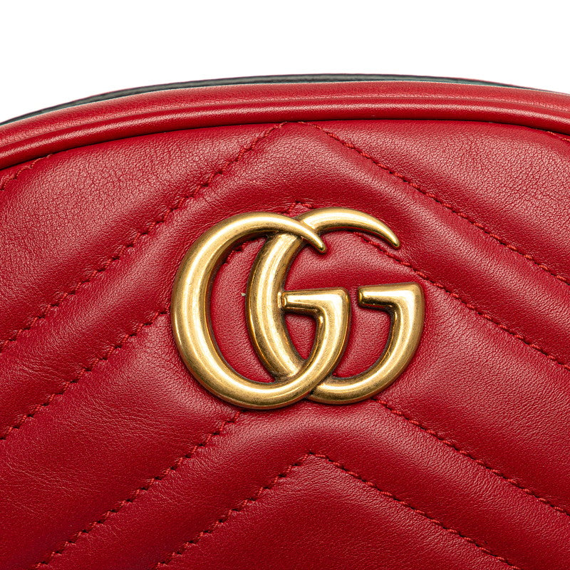 Gucci GG Marmont Leather Waist Bag