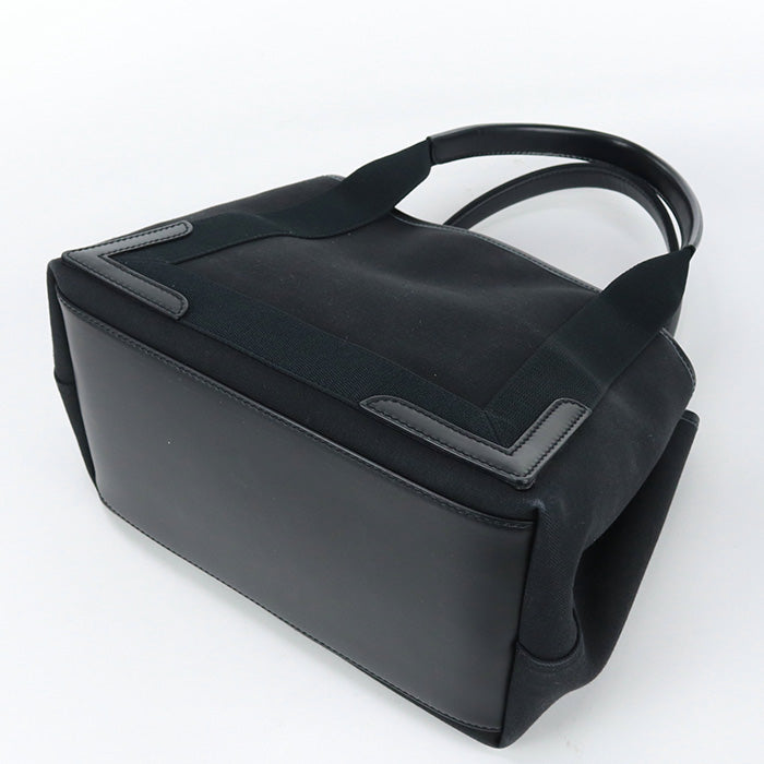 BALENCIAGA 339933 Navy kabas S Tote Bag canvas black Women