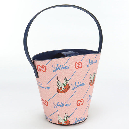 GUCCI Bucket bag Chilled license Handbag PVC pink Women