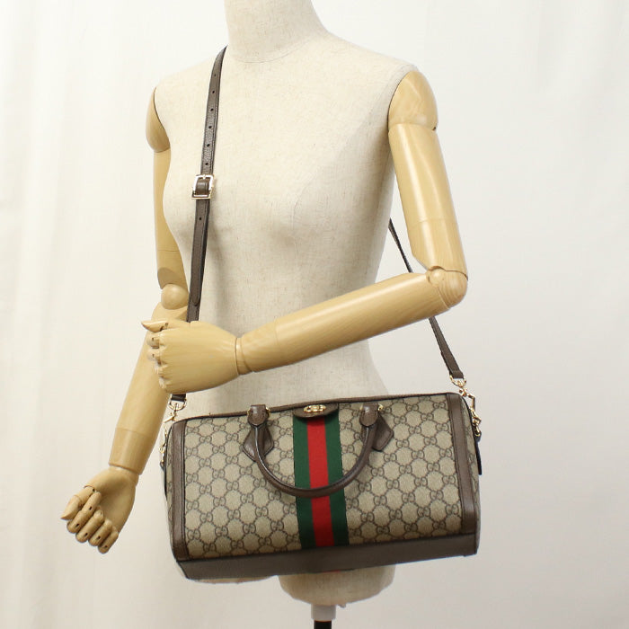 GUCCI 524532 Travel Bag Ofidia mini Boston bag GG Supreme Canvas Multicolor Women(unisex)