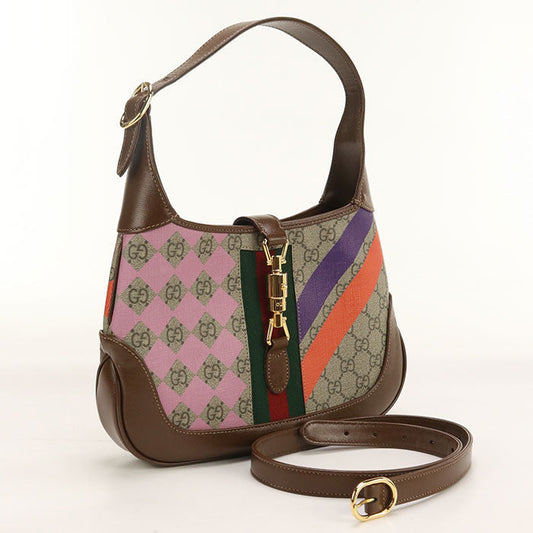GUCCI 636706 Shoulder Bag Gucci Jackie 1961 Medium bag GG Supreme Multicolor Women