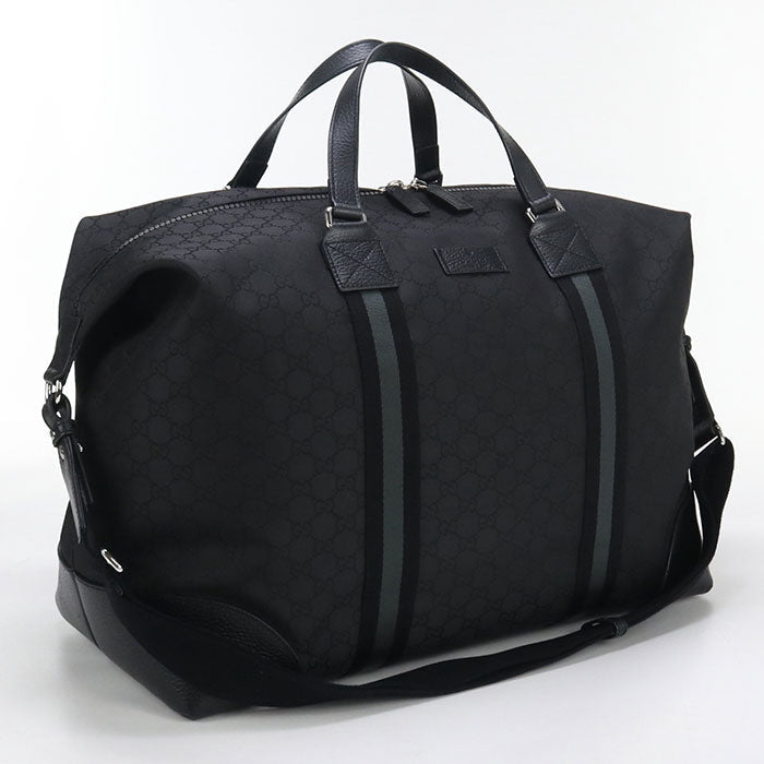 GUCCI 449180 Boston bag GG nylon Boston bag Nylon black unisex