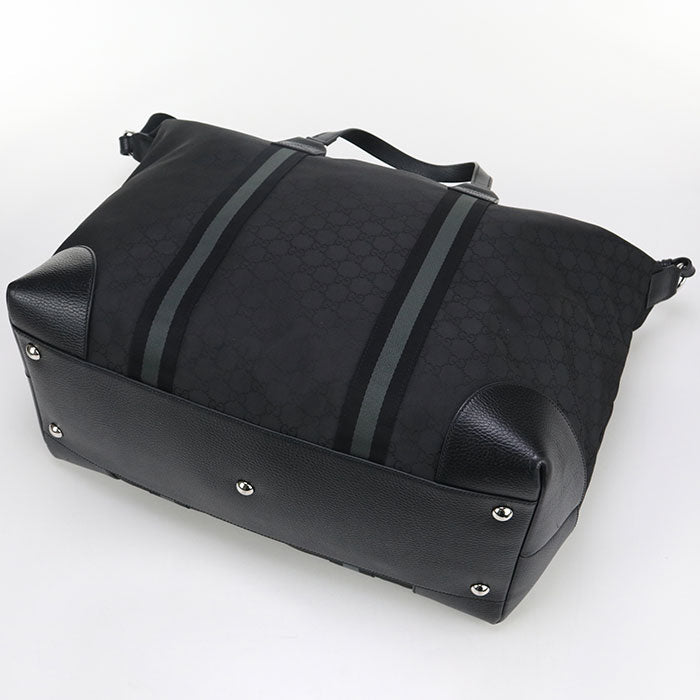 GUCCI 449180 Boston bag GG nylon Boston bag Nylon black unisex