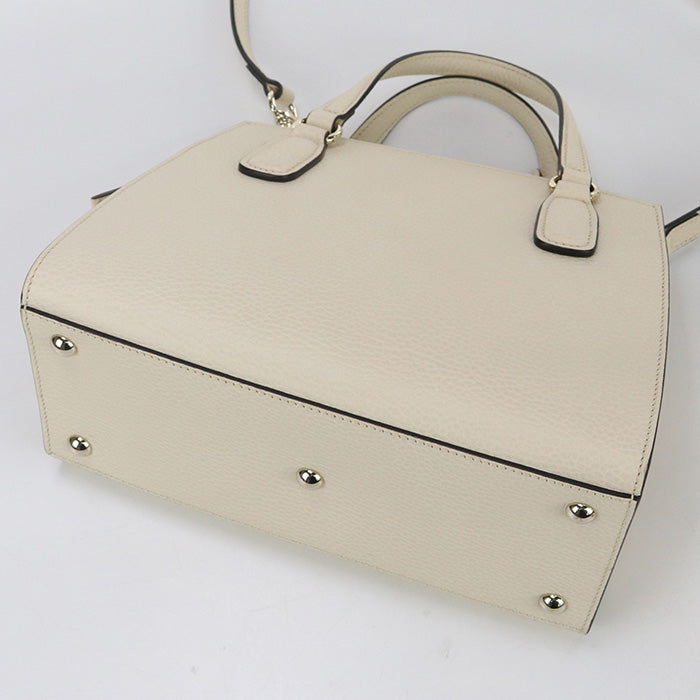 GUCCI 607722 CAO0G 9522 Soho Tote Bag leather white Women