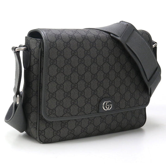 GUCCI 761741 FACJY 1244 Medium Ofidia Diagonal shoulder bag GG Supreme gray mens