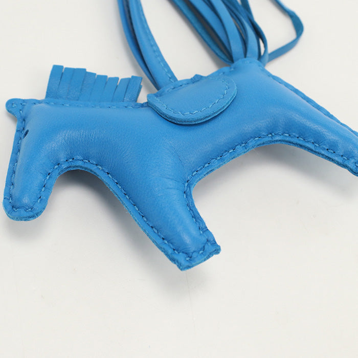 HERMES Rodeo PM Bag charm blue unisex