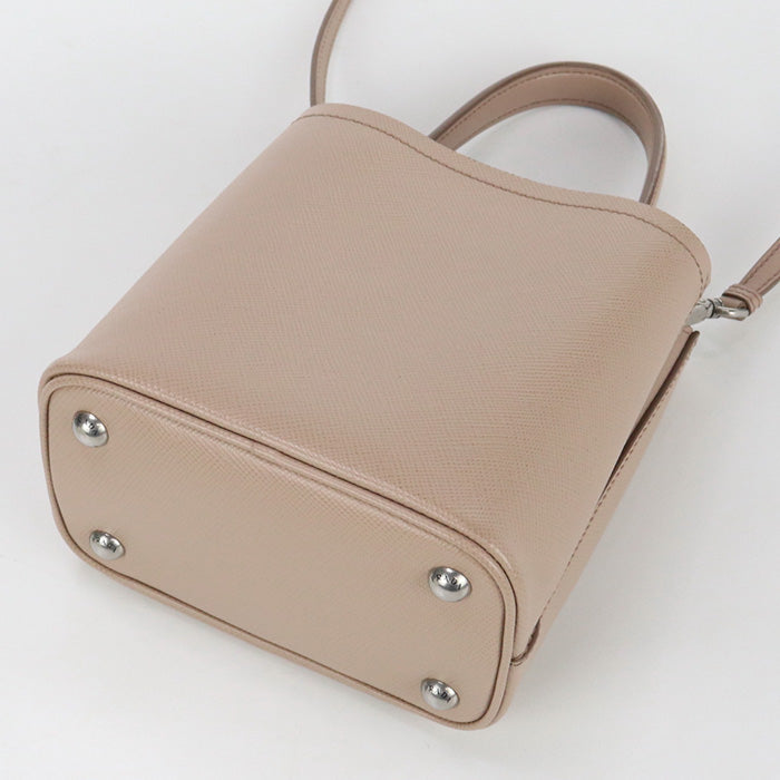 PRADA 1BA217 2ERX F0236 Saffiano PRADA Panniers Handbag leather pink Women