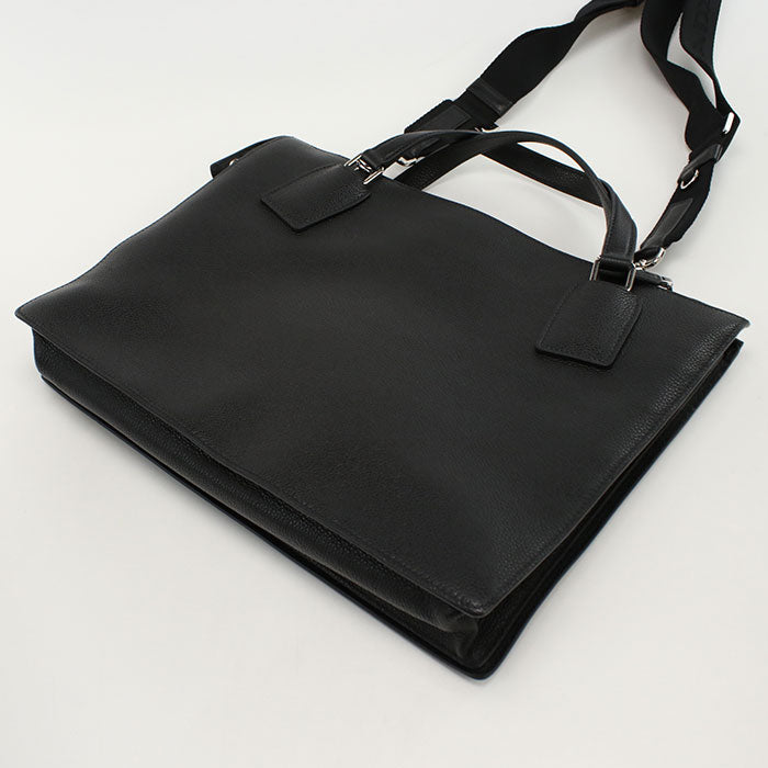PRADA 2VG041 2WAYTote Bag/hand bag leather Black mens