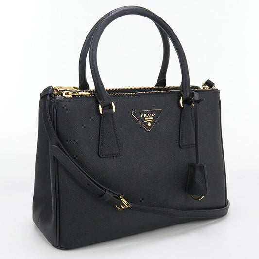 PRADA 1BA863 Tote Bag Galleria 2WAYTote Bag leather black Women