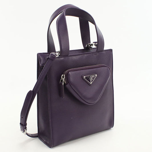 PRADA 1BG418 2DX8 2WAY bag Tote Bag/Nappa leather black Women